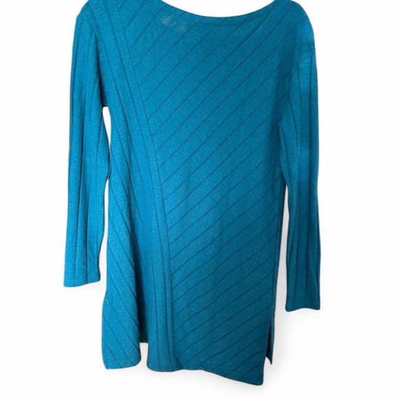 NWT Anthropologie Maeve Devine Tunic Top - Blue XS - Picture 8 of 9